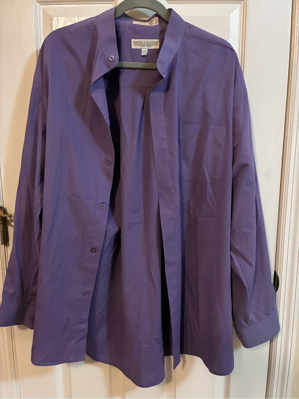 Daniel Elissa Purple Long-Sleeve Men's Shirt